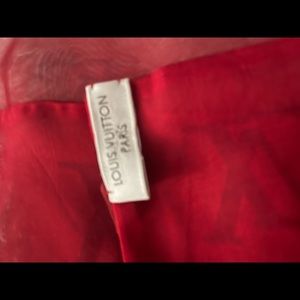Authentic Louis Vuitton silk scaff